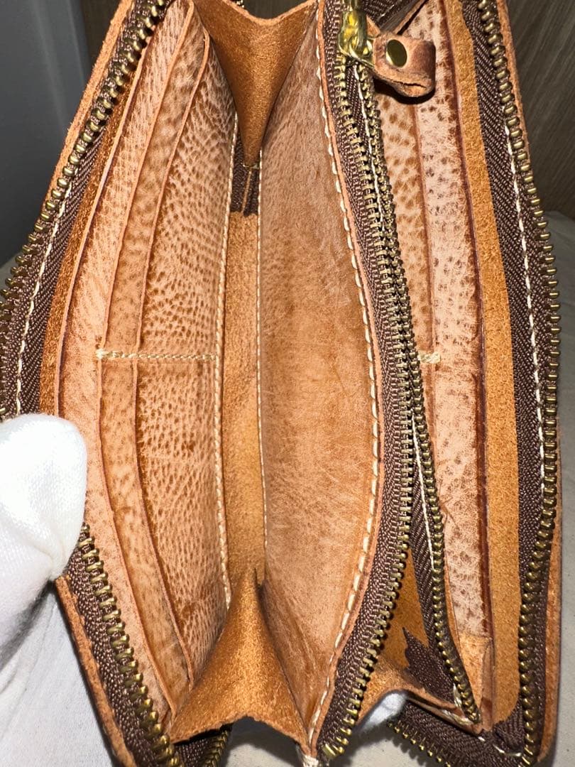 analogico アナロジコ　ラウンドファスナー長財布