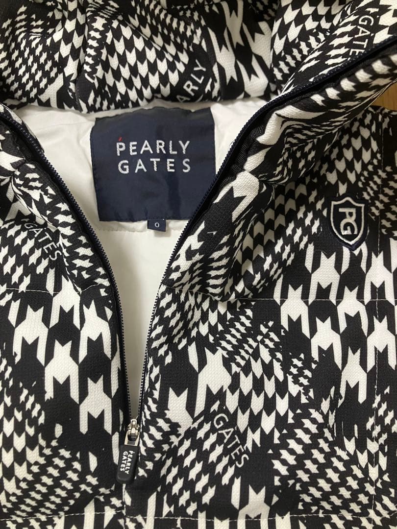 美品！PEARLY GATES 中綿ベスト　size0