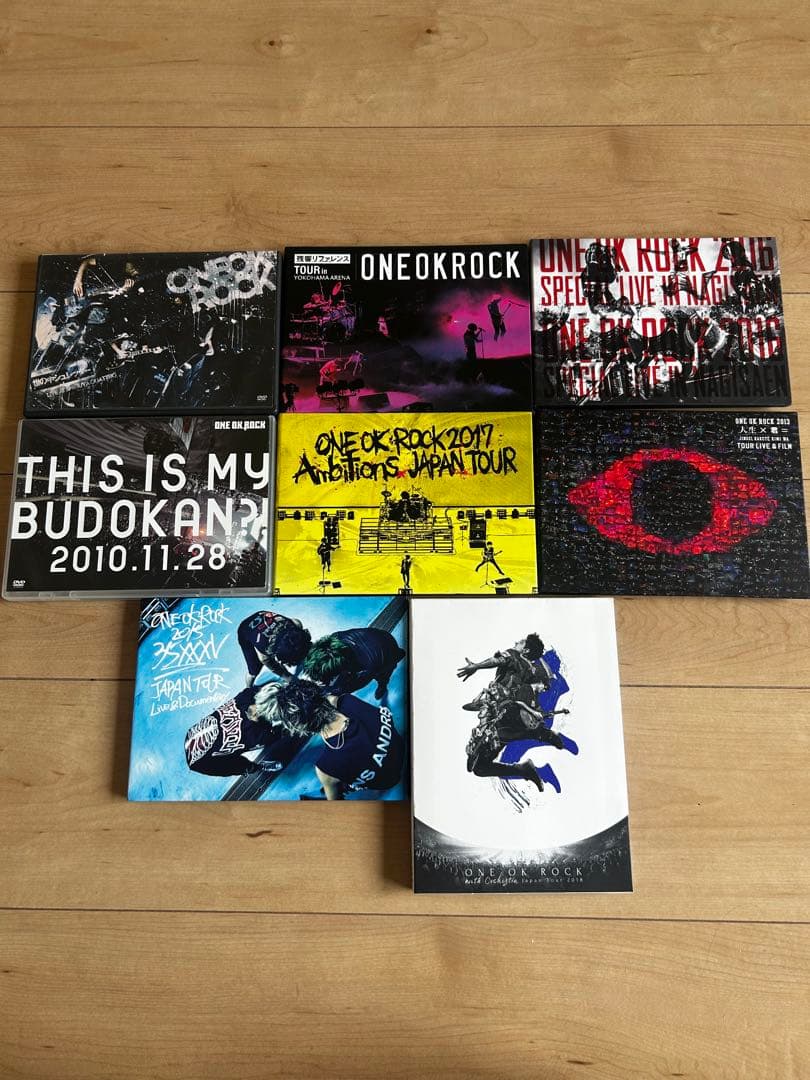 ONE OK ROCK DVD 8枚セット