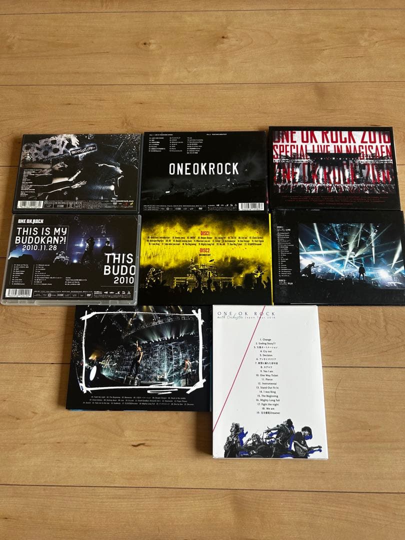 ONE OK ROCK DVD 8枚セット