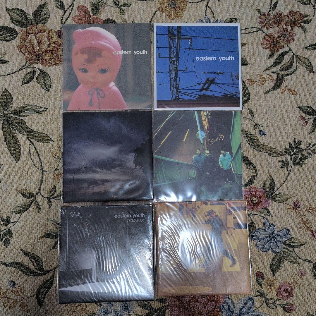 EASTERN YOUTH 7インチEP6枚セット。
