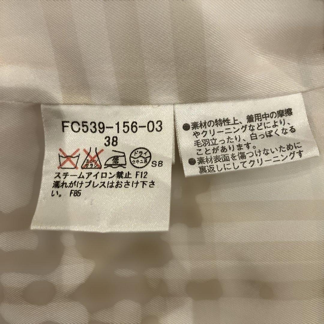 バーバリーブルーレーベル　ジッパー付きショートジャケット　M ノバチェック