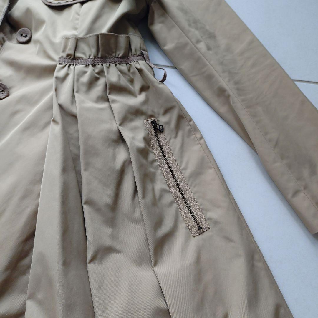 LANVIN en Bleu トレンチコート ベージュ ライナー付き