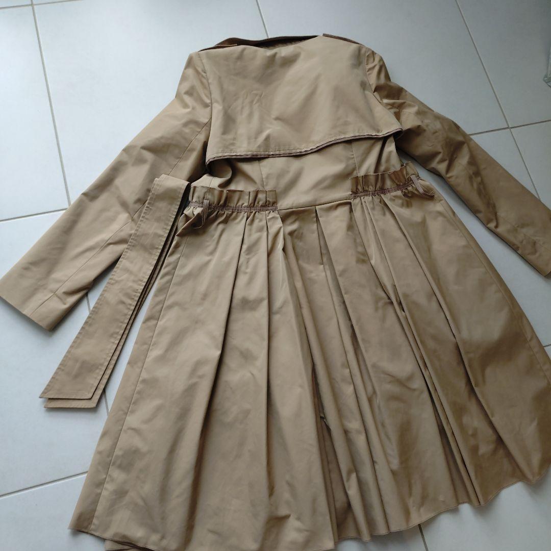 LANVIN en Bleu トレンチコート ベージュ ライナー付き