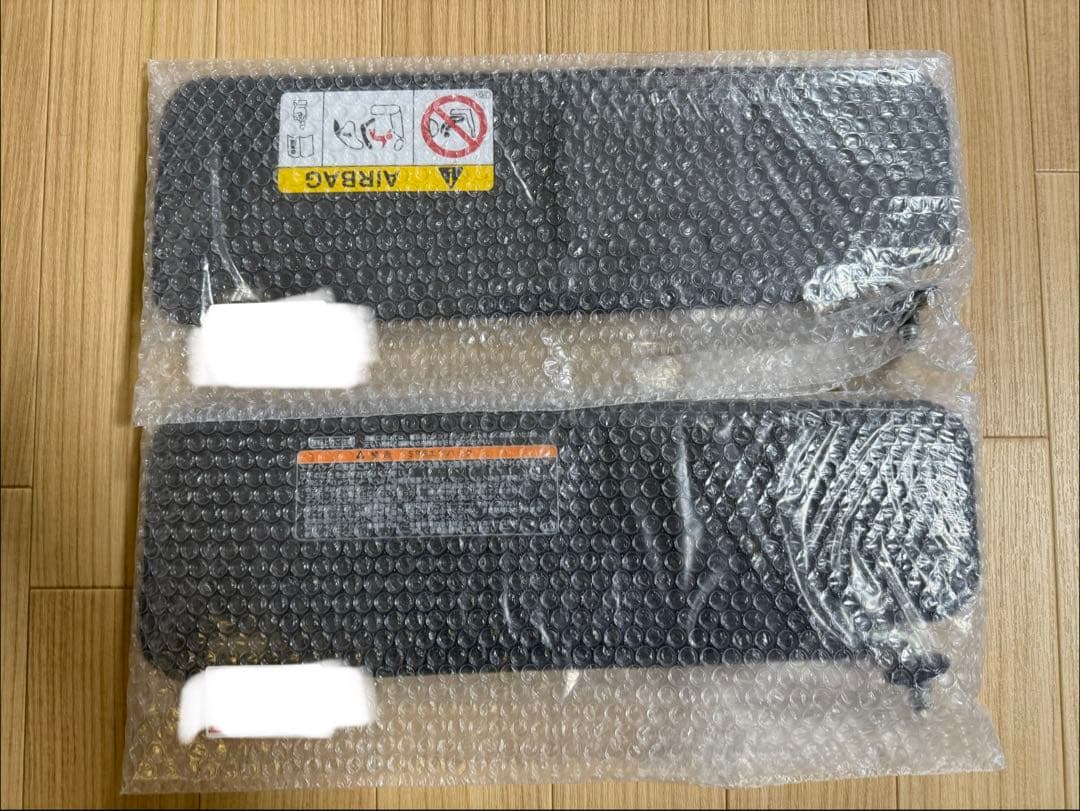 【新品・送料込】200系ハイエース ダークプライム2　純正バイザー標準ナロー用黒