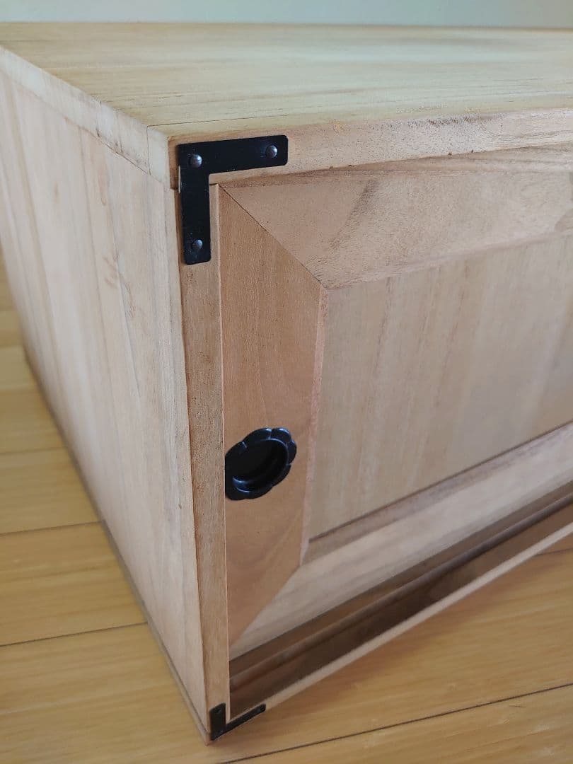 ヴィンテージ 桐箪笥 天然木 整理箪笥 引き戸収納 木製 和タンス 棚 チェスト