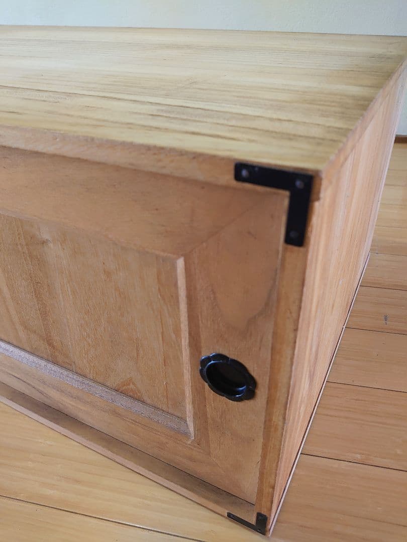 ヴィンテージ 桐箪笥 天然木 整理箪笥 引き戸収納 木製 和タンス 棚 チェスト