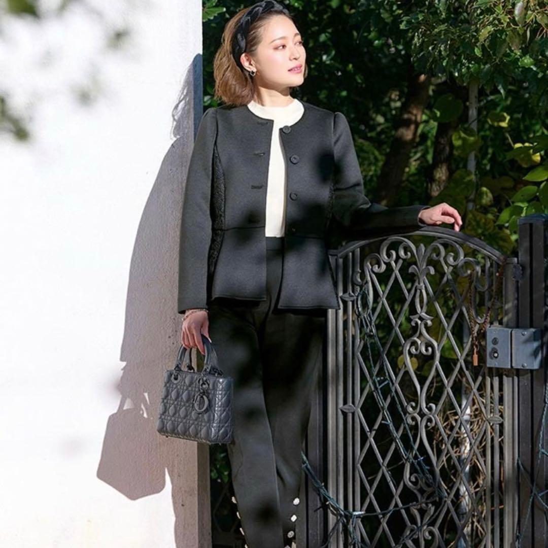 【公式完売品】チェスティ　ボンディングジャケット　ブラック