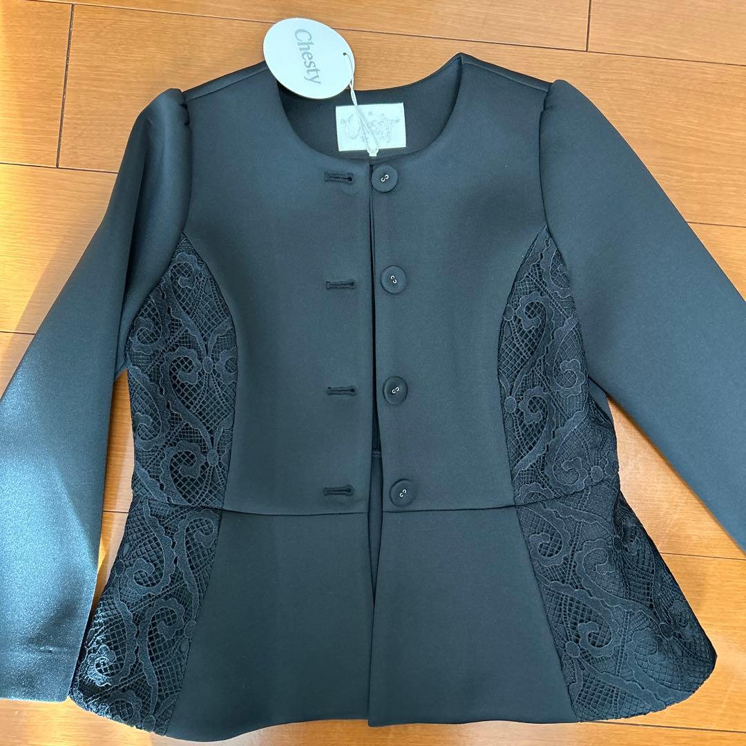 【公式完売品】チェスティ　ボンディングジャケット　ブラック