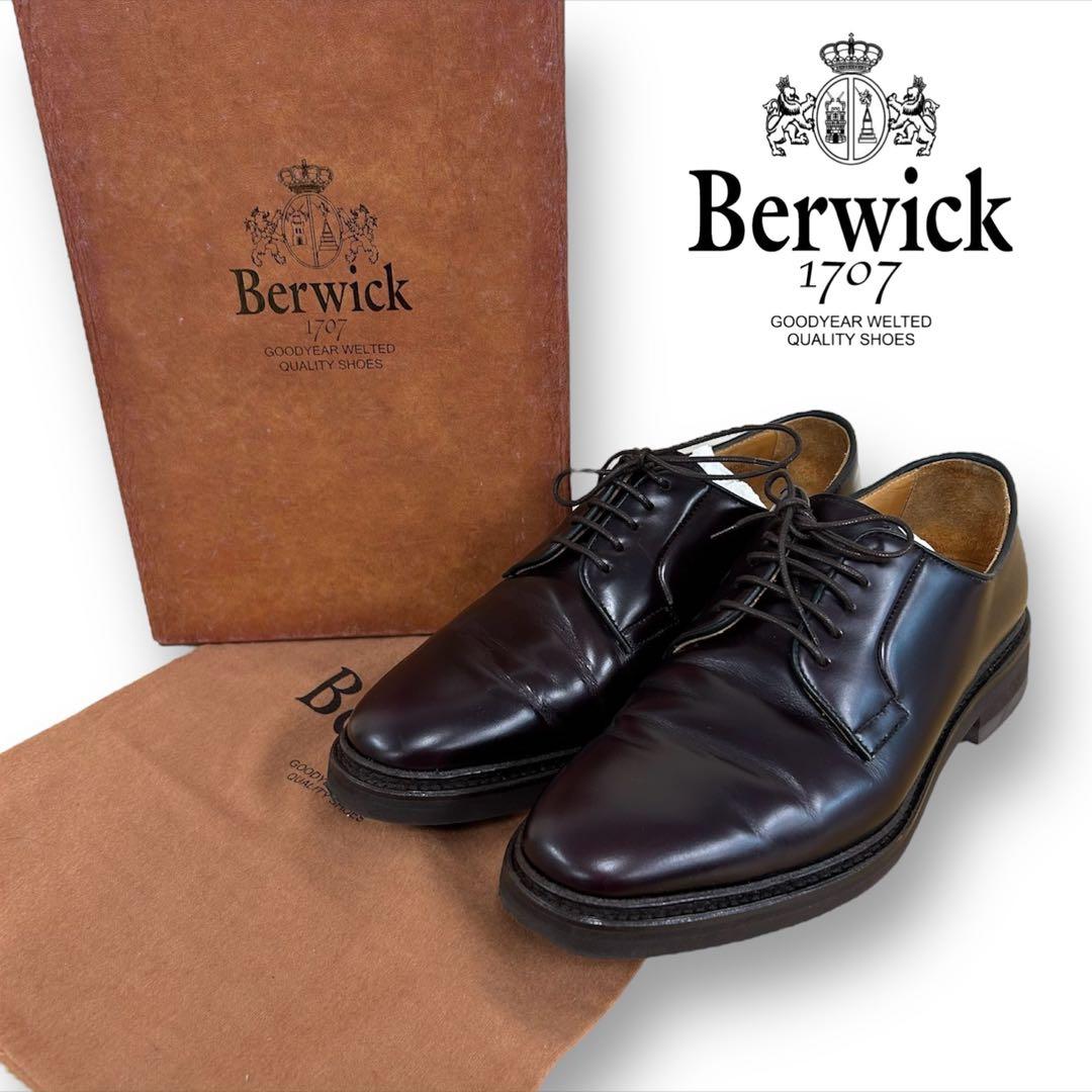 s Berwick プレーントゥ 5223 ヴィブラム ソール