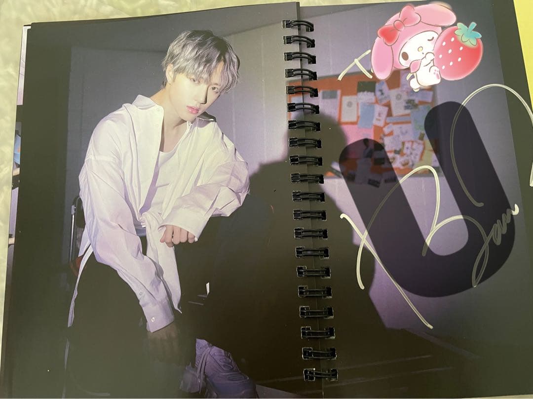 TXT ボムギュ　直筆サイン　トレカ