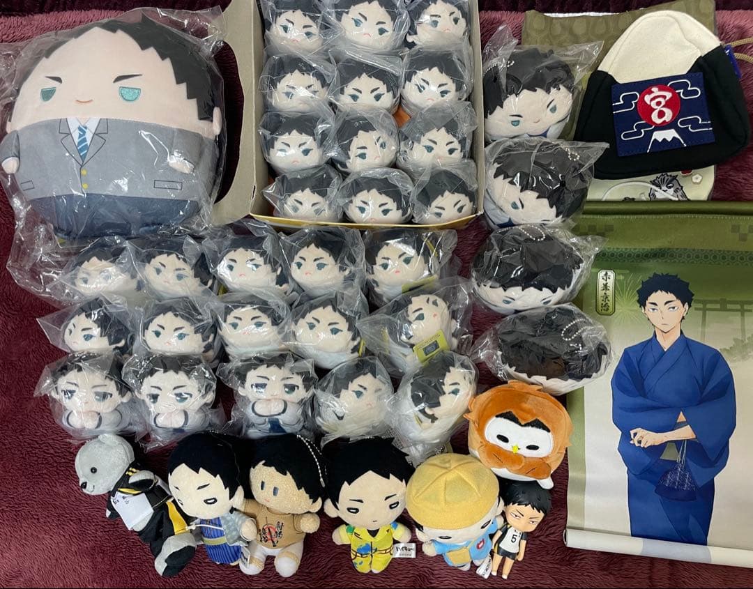 ハイキュー‼︎ 赤葦京治　にとたん だるぬい もちマス ハグぬい ぬいぐるみセット