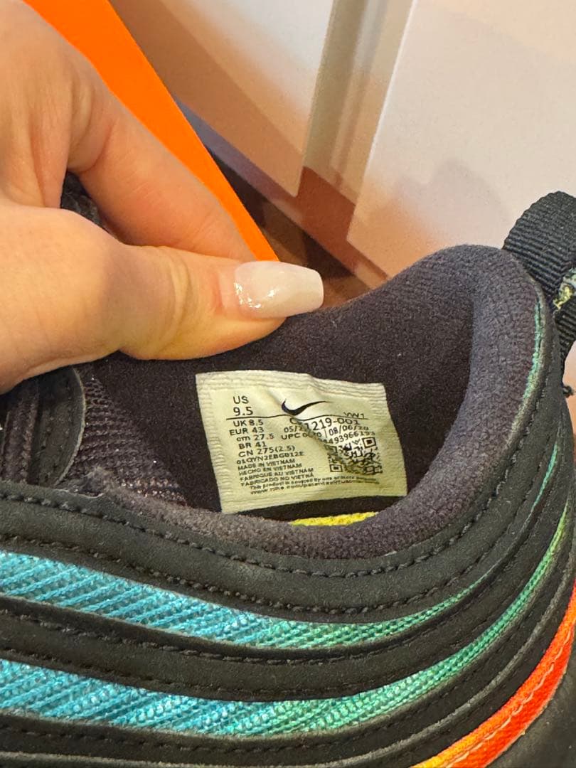 【ひで】ナイキエアマックスBlack Tie Dye