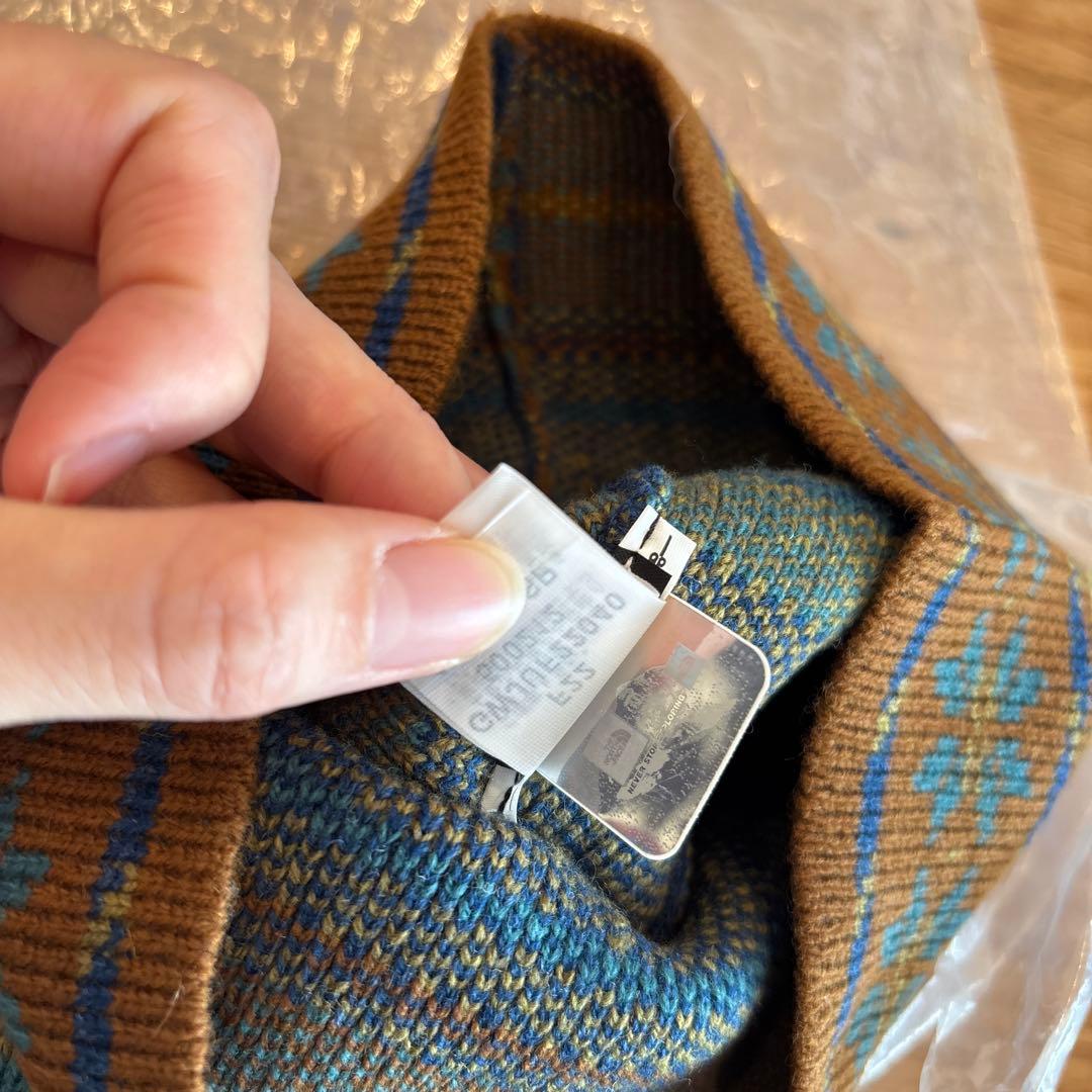 新品タグ付　シュプリーム×ノースフェイス　ビーニー