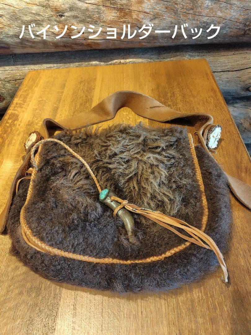 バイソンレザーTATANKAショルダーバッグ