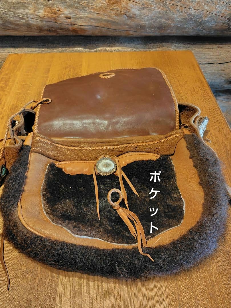 バイソンレザーTATANKAショルダーバッグ