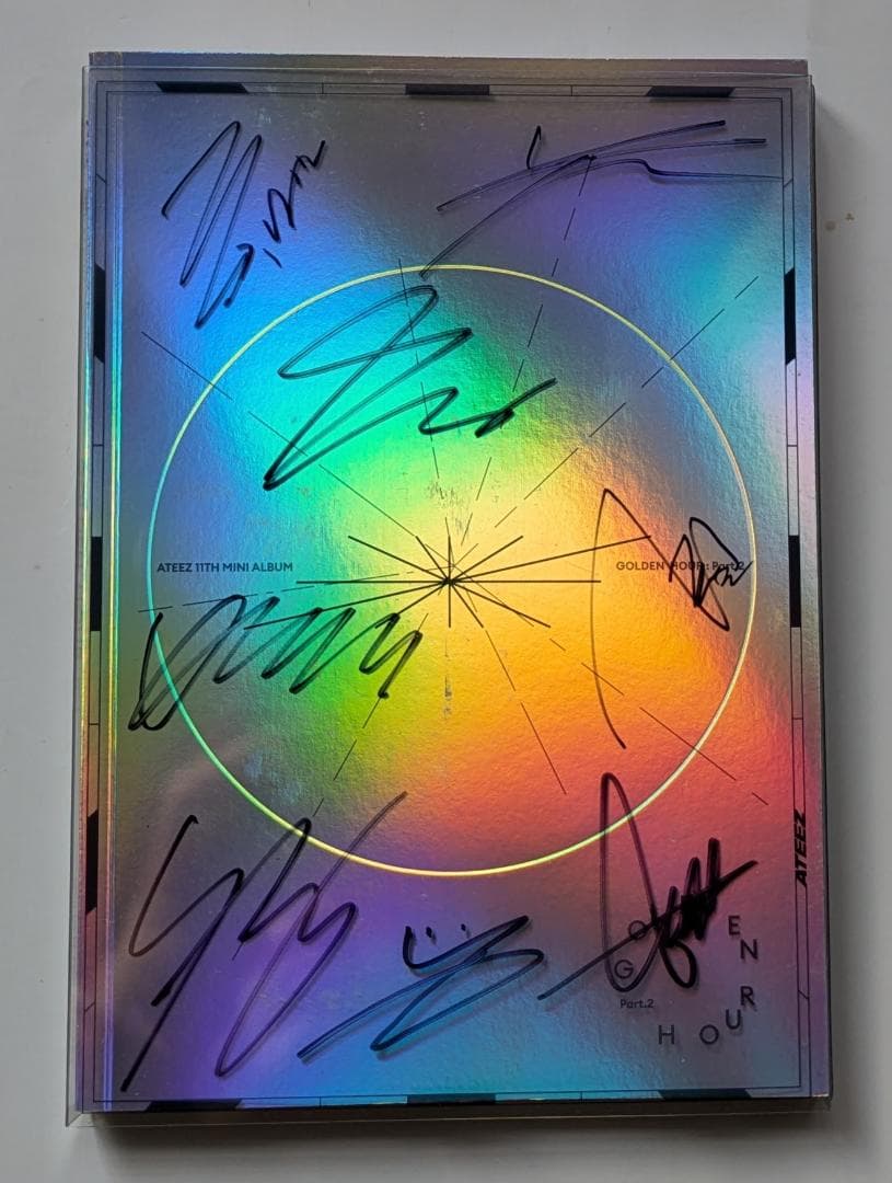 ★非売品◆サインCD◆ATEEZ◆GOLDEN HOUR : Part.2