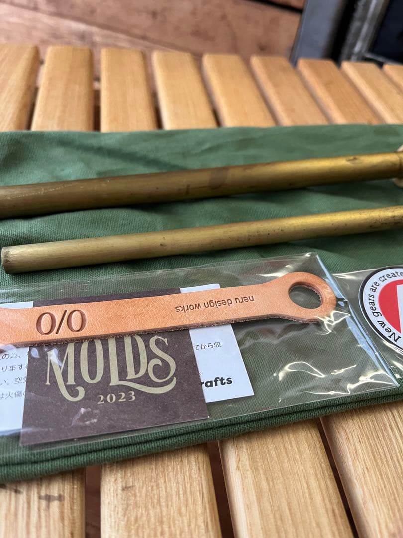 Molds限定 asiblaster 真鍮 アシブラスター おまけ付き