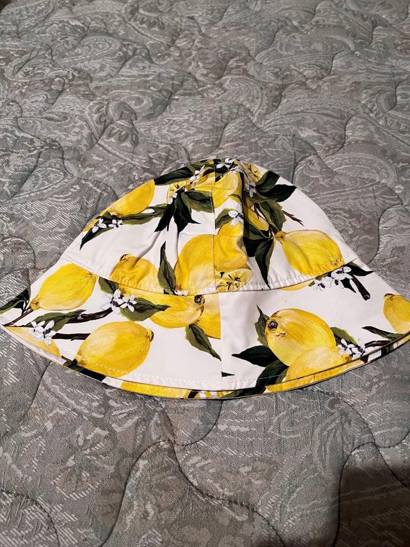 ドルチェアンドガッバーナ レモンプリント バケットハット
