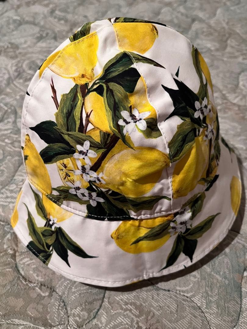 ドルチェアンドガッバーナ レモンプリント バケットハット