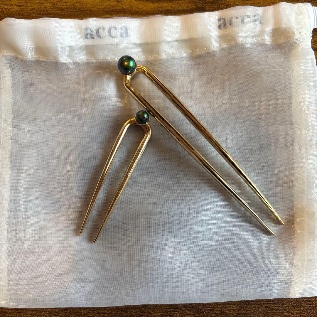 acca Lollipop Pearl Stick Set 2本セット　グリーン