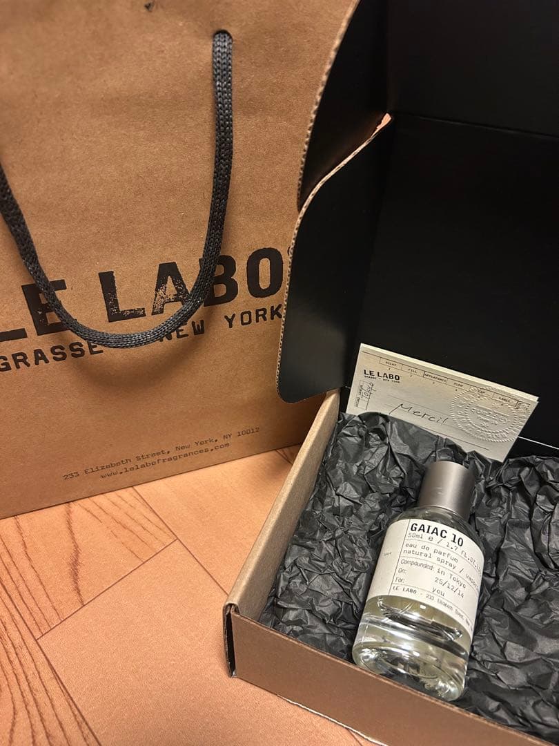 LE LABO Gaiac 10 50ml オードパルファム