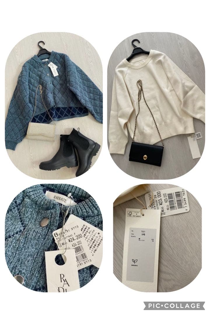 ゆかり様 23000円新品♡綿95カシミヤ5 スコットクラブ購入 トレーナー