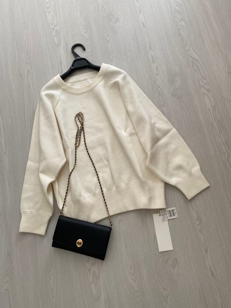 ゆかり様 23000円新品♡綿95カシミヤ5 スコットクラブ購入 トレーナー