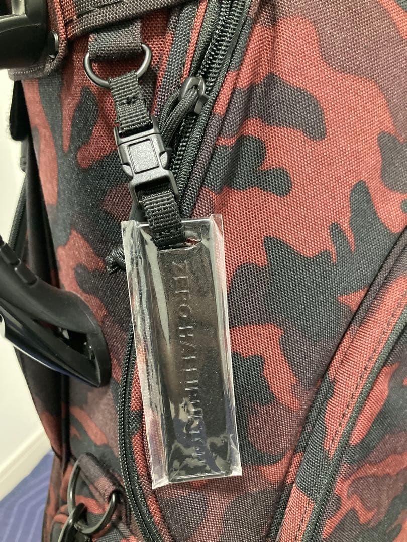 ZERO HALLIBURTON レッドカモ キャディバッグ