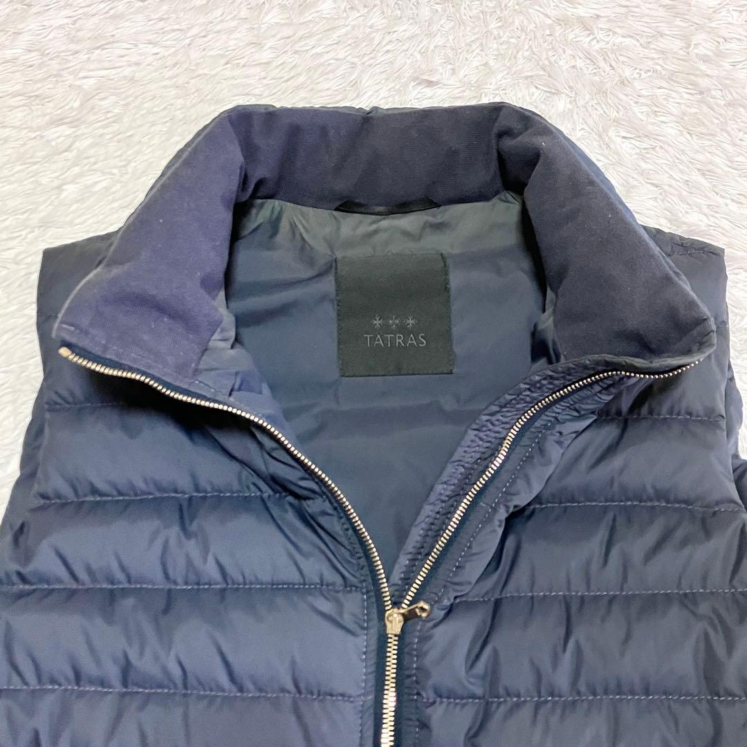 TATRAS タトラス ダウン ベスト ネイビー ライトダウン
