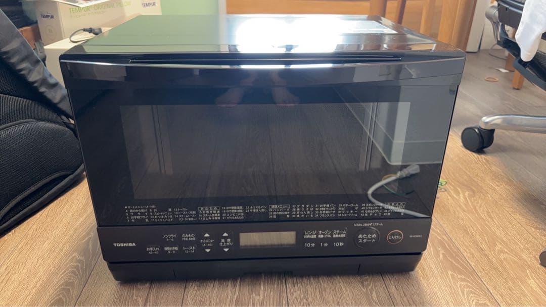 TOSHIBA ER-XD80E2 ブラック 電子レンジ
