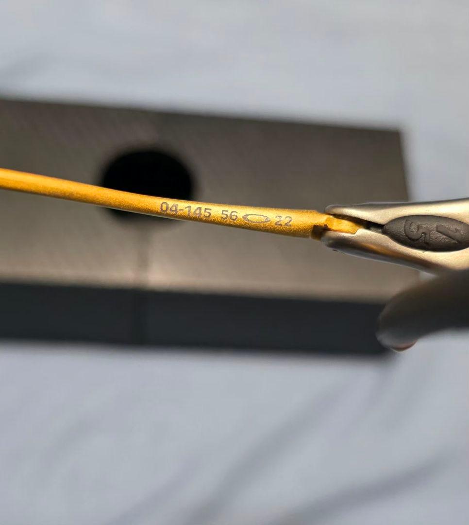 小物 Oakley double X 24K