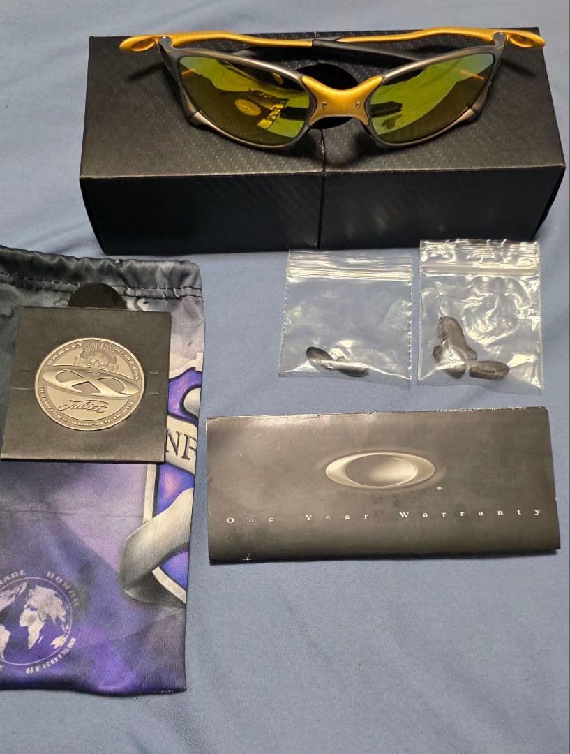 小物 Oakley double X 24K