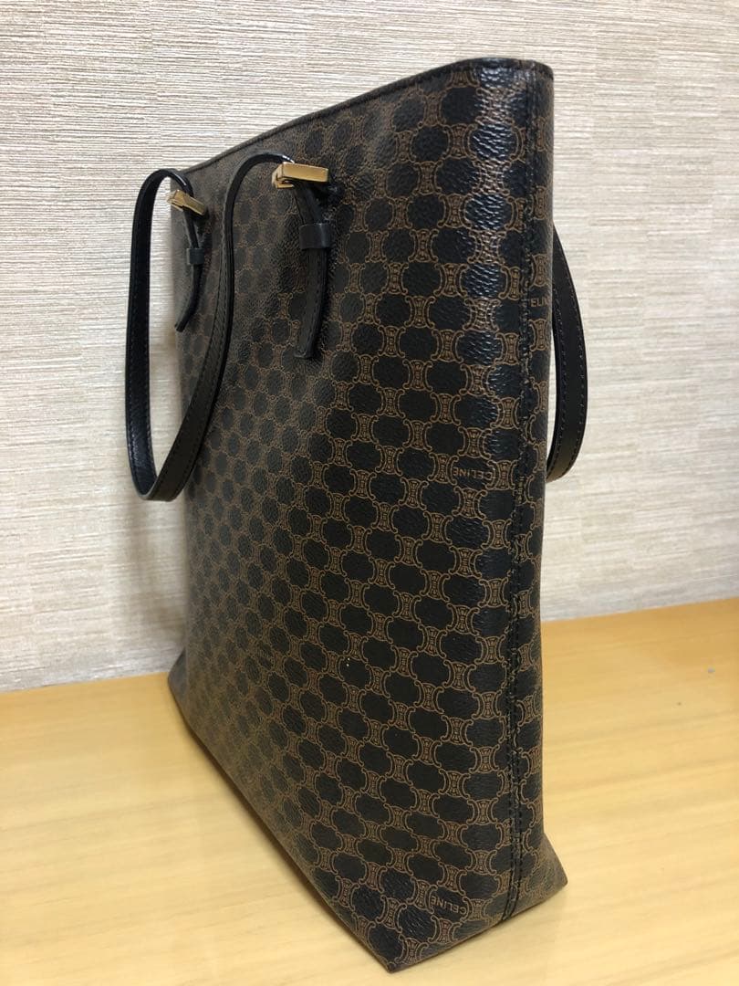 CELINE セリーヌ マカダム柄 トートバッグ