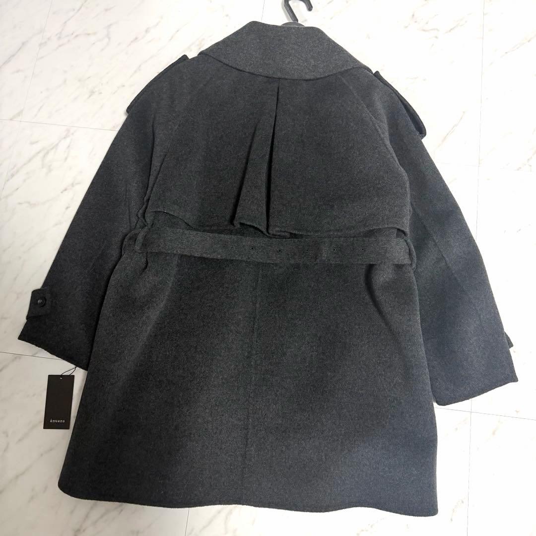 【新品タグ付き】アニュアンス 2025✨️ リバーウール ミドル トレンチ コート
