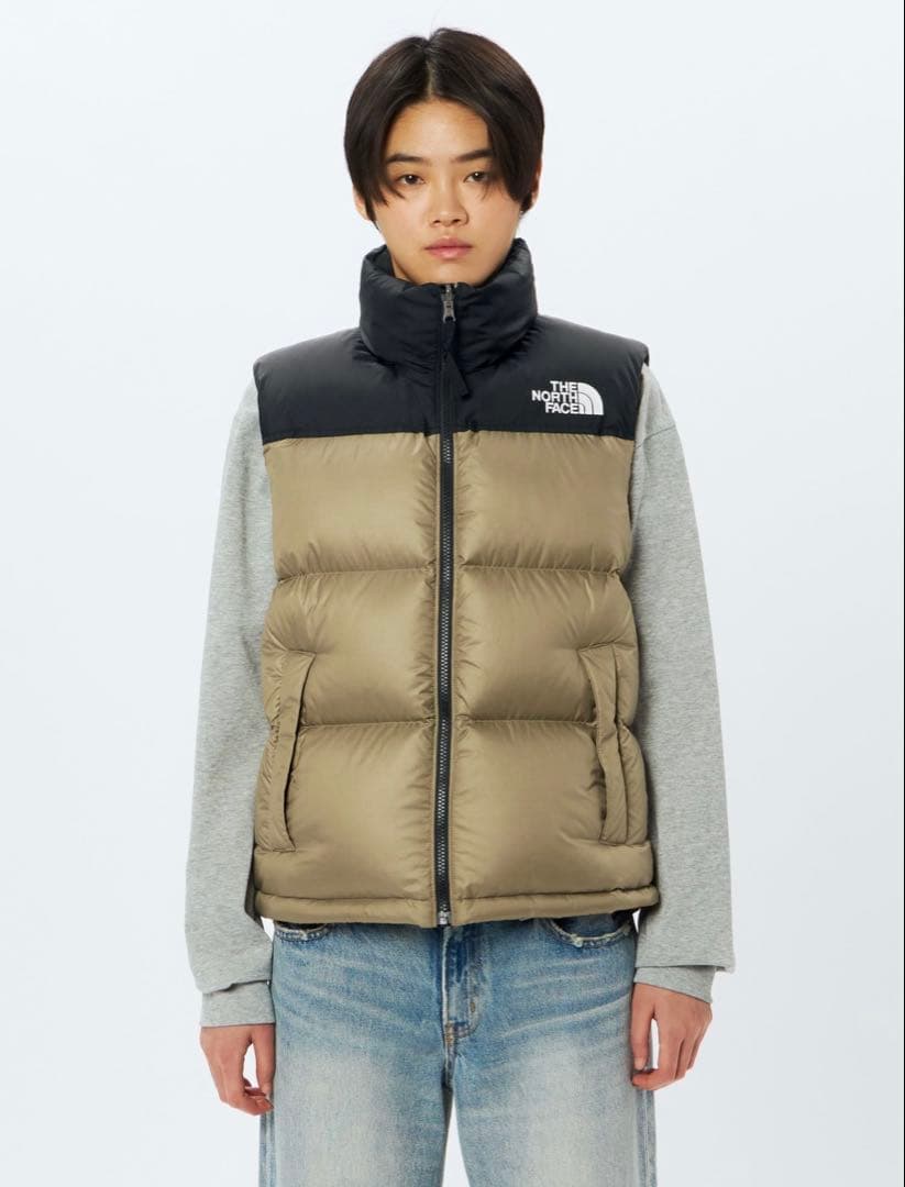 ノースフェイスヌプシベスト　レディースM