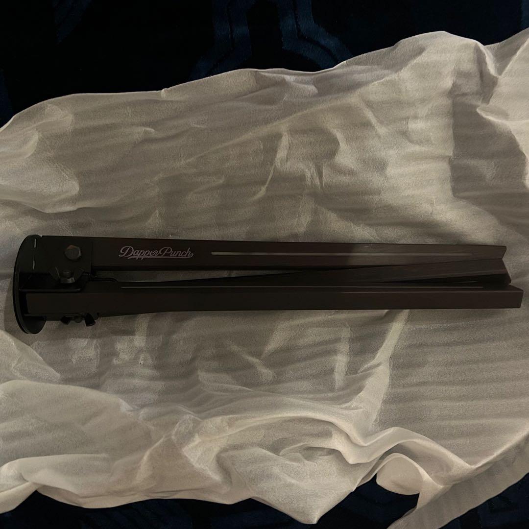 dapper punch 木製　三脚385 黒檀　コクタン