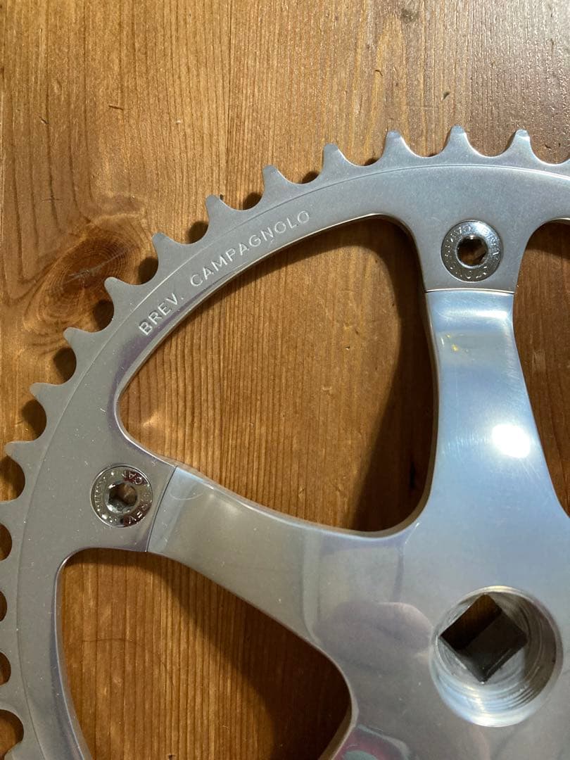 希少 美品 廃盤 カンパニョーロ ピスタ ピスト 170 チェーンリング 47T