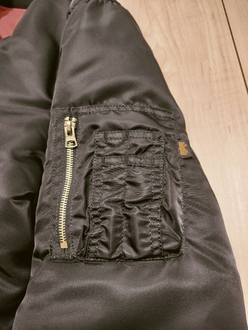 Alpha Industries MA-1フライトジャケットM 黒