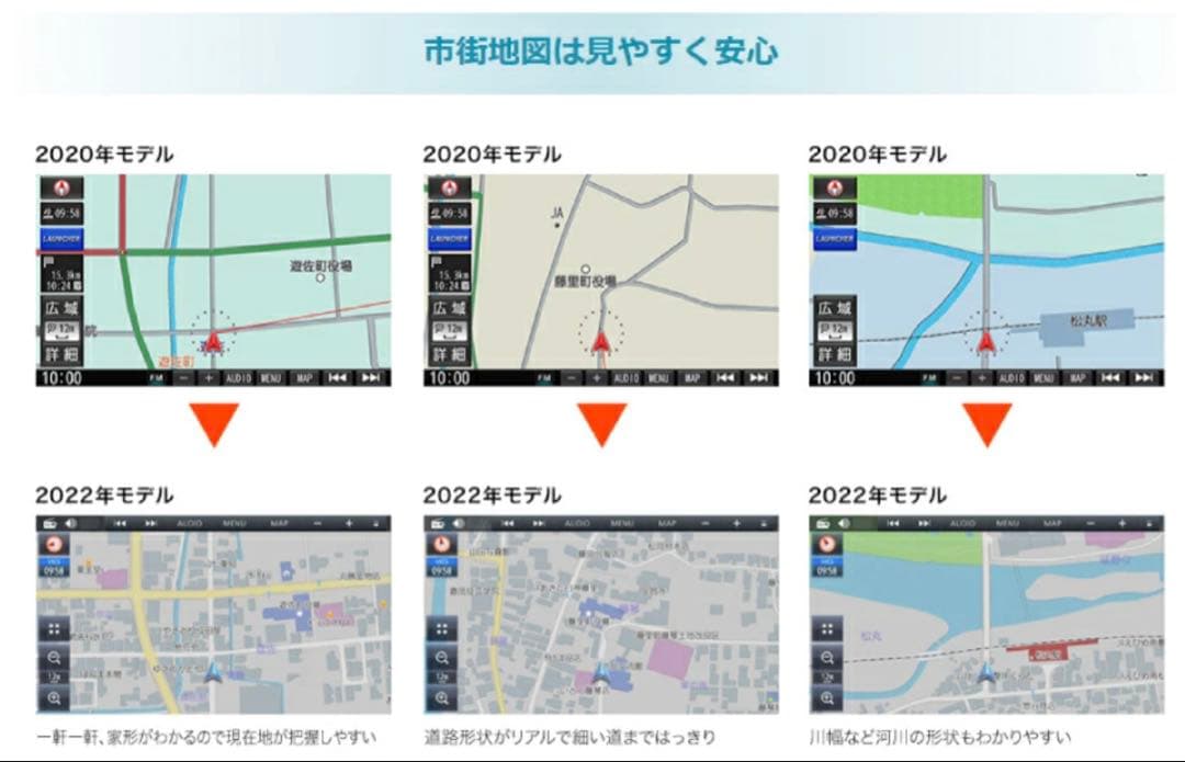 ★コムギページ　パナソニック フルセグ地デジ カーナビ CN-HE02D