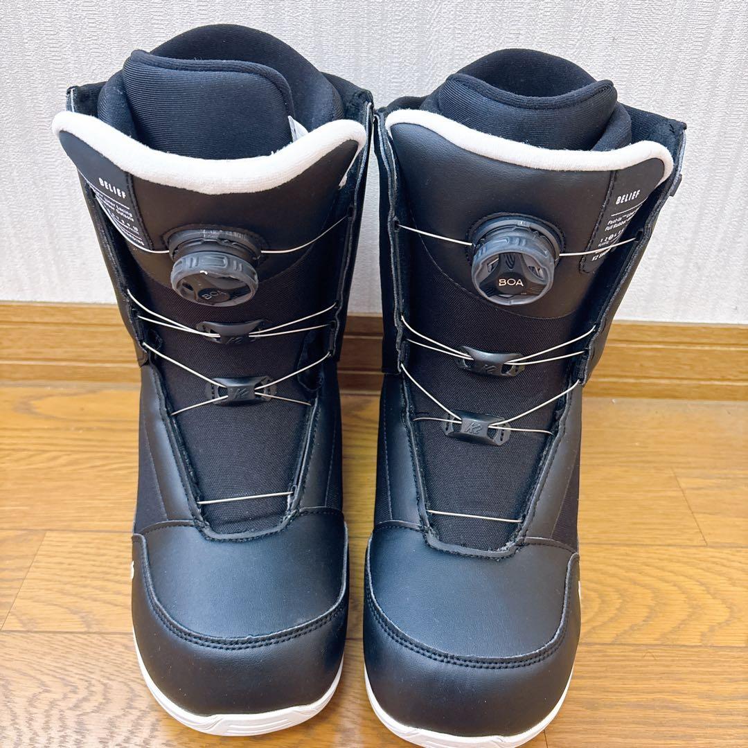 K2 BELIEF スノーボードブーツ 女性用 ブラック26cm