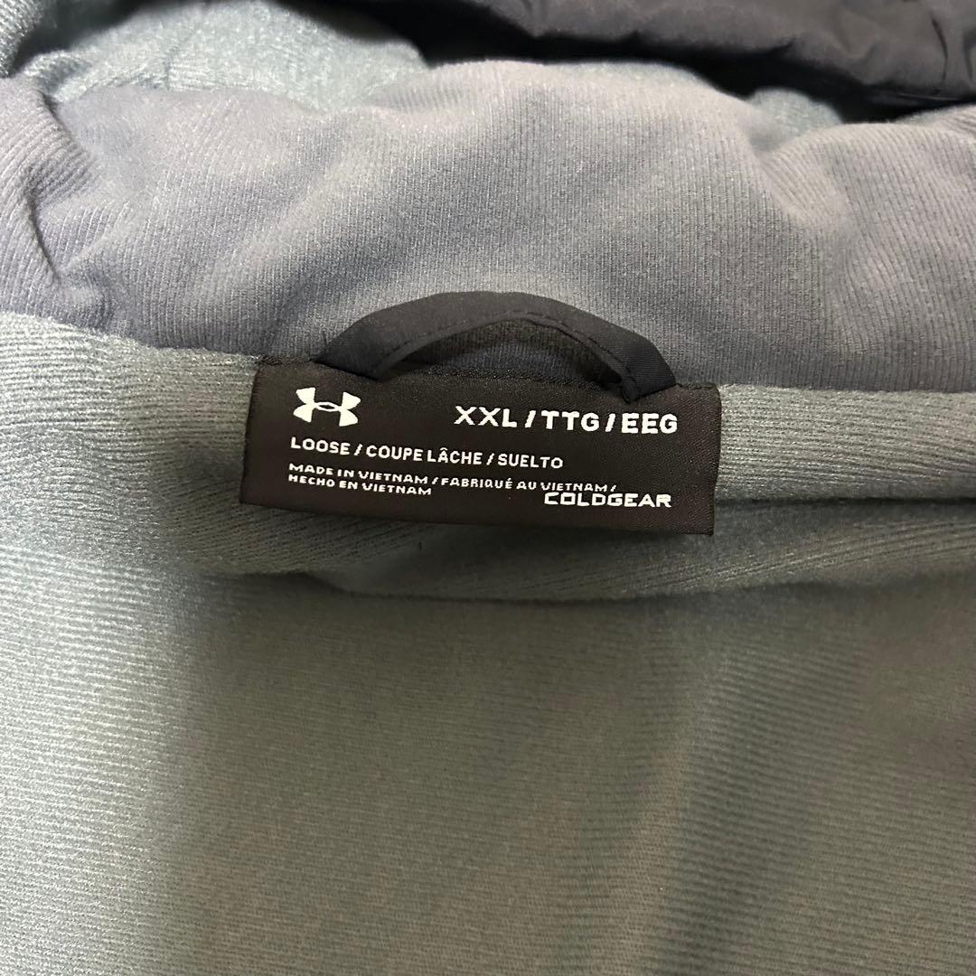 アンダーアーマー　UAビッグロゴ ロングコート　ベンチコート　XXL