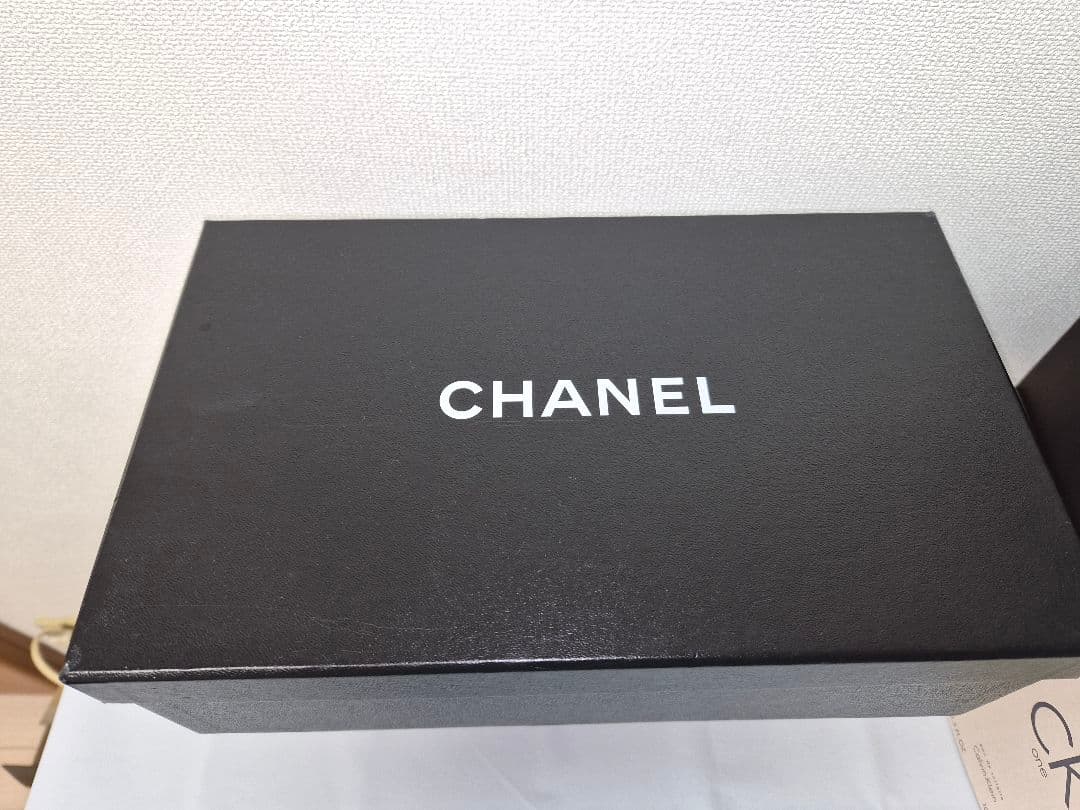 CHANEL バレエシューズ 37.5　ツイード