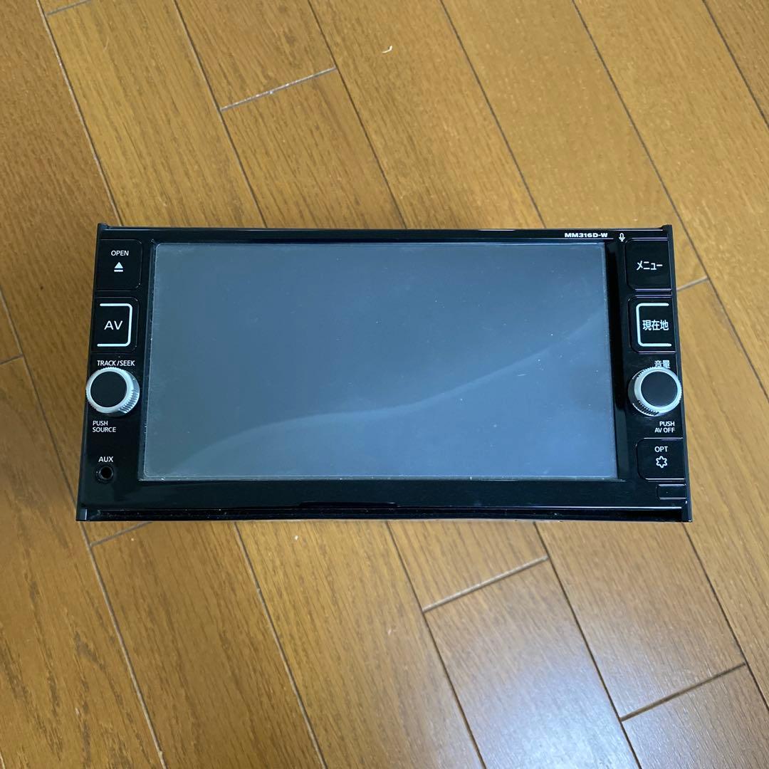日産純正　カーナビ　MM316D-W