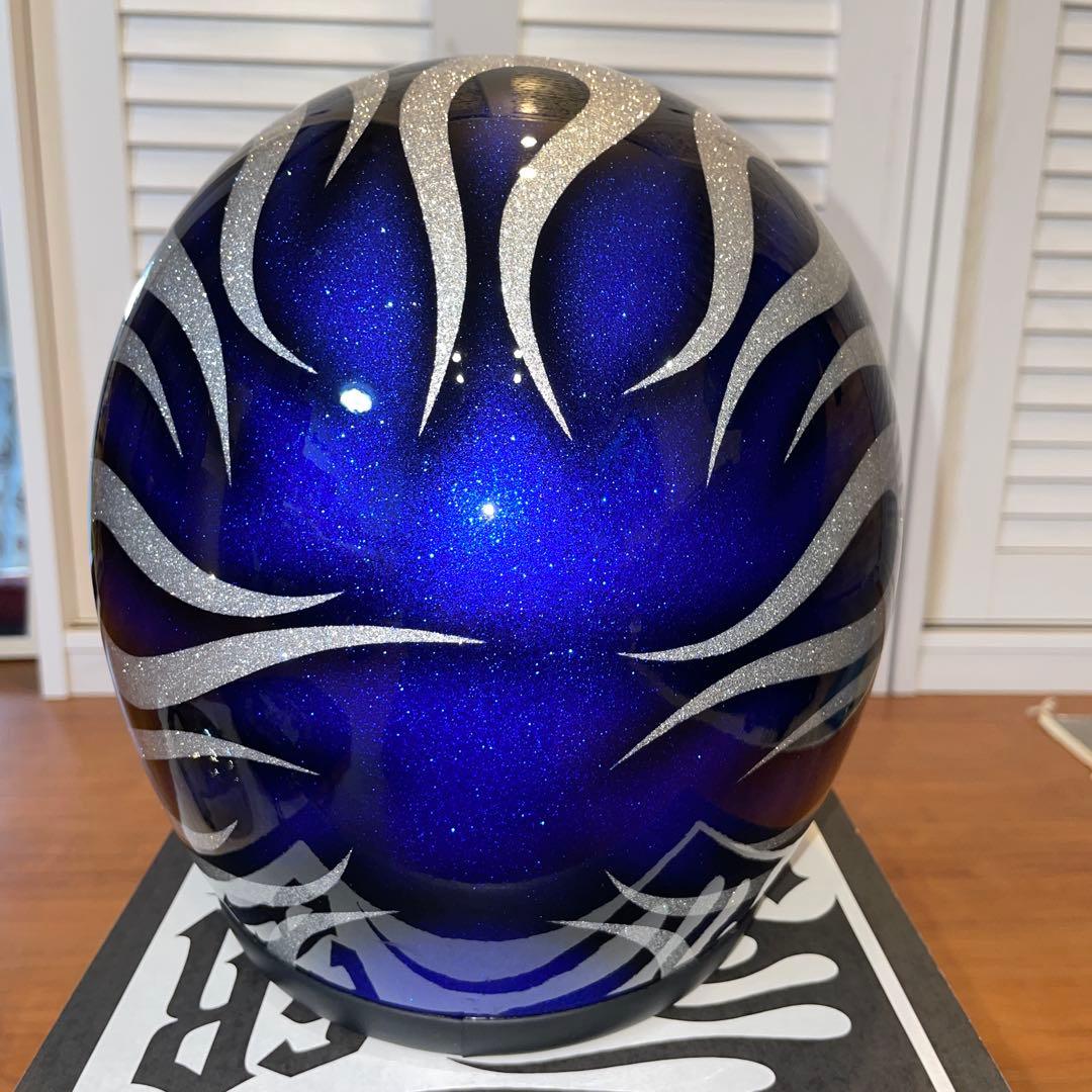 AVENGER ジェットヘルメット シルバー・ブルー