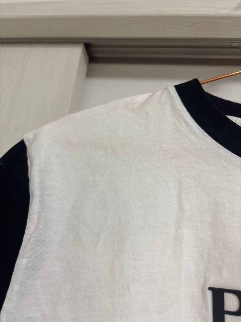 PRADA ロゴプリント クロップドTシャツ M