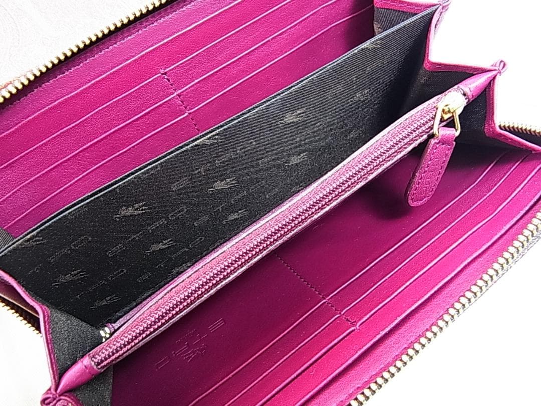 【正規極美品】ETRO エトロ ラウンドファスナー長財布 箱・保存袋付き