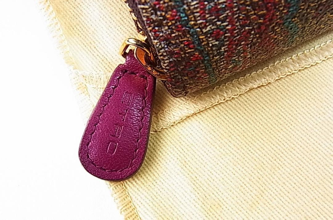 【正規極美品】ETRO エトロ ラウンドファスナー長財布 箱・保存袋付き