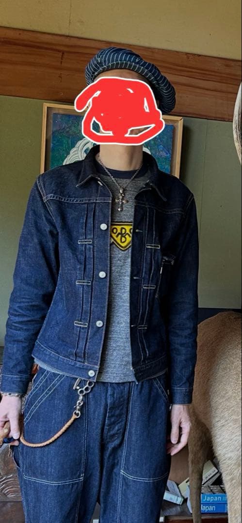 RRL ニュースボーイキャップ　ウォバッシュL