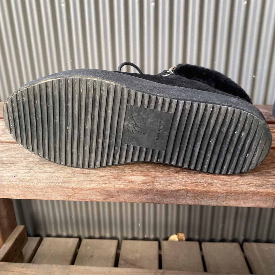 Giuseppe Zanotti ジュゼッペ ザノッティ ボア スニーカー